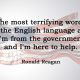 [No.25] Ronald Reagan on Terrifying Words